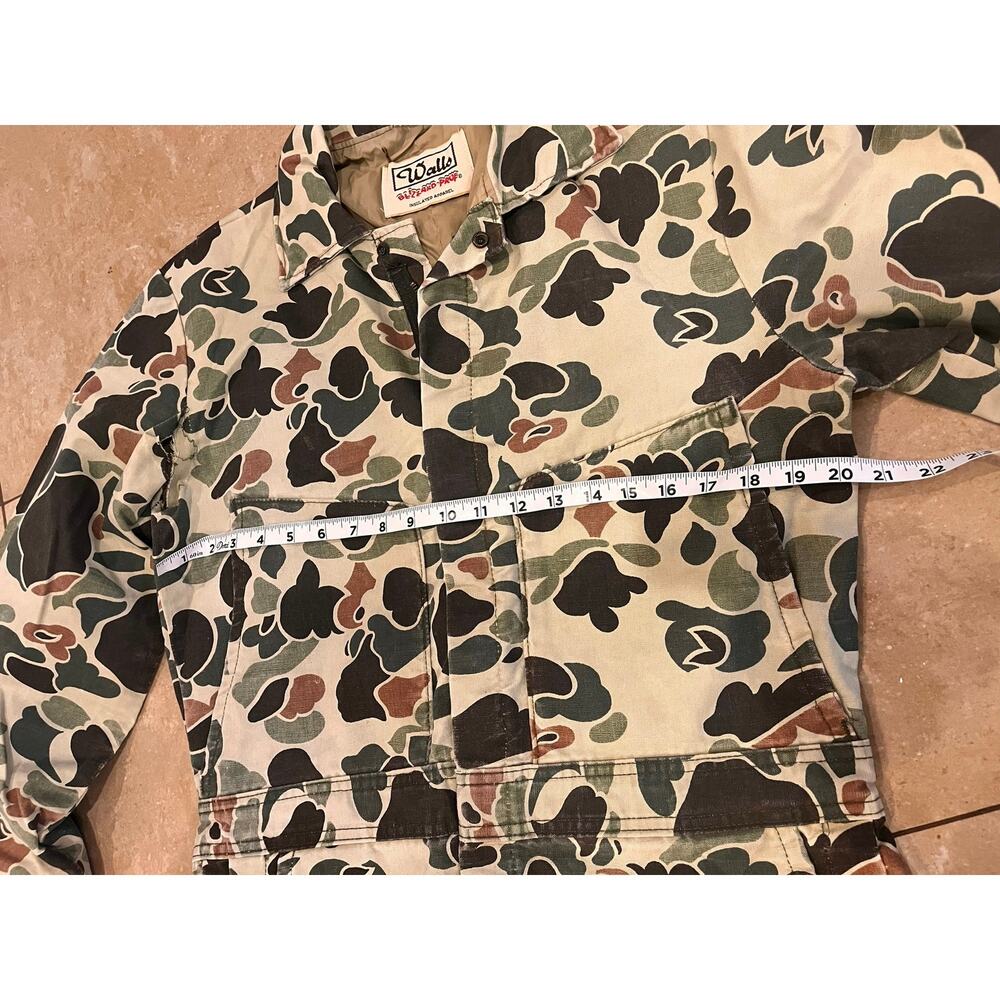 VTG Walls Blizzard Pruf Coveralls Mens Medium Tall Duck Camo Lined Hunting USA - Picture 5 of 10